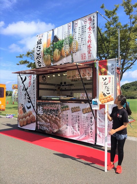 博多ソルたこ　塩たこやき　フェス　出店